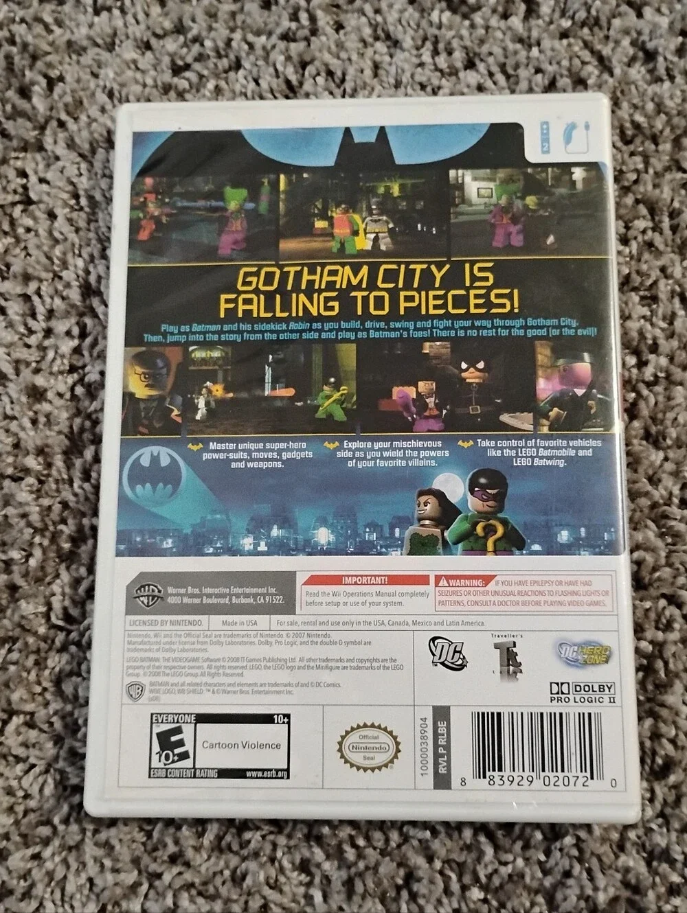 Nintendo gotham city